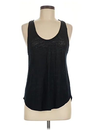 Pre-owned Calypso St Barth Tank Top Black Halter Neckline Tops