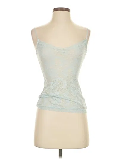 Pre-owned Calypso St Barth Tank Top Blue Strapless Neckline Tops