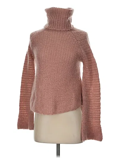 Pre-owned Calypso St Barth Turtleneck Sweater In Brown