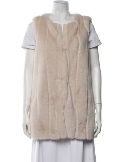 Pre-owned Calypso St Barth Vest In Neutrals