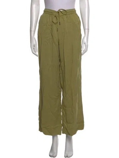 Pre-owned Calypso St Barth Wide Leg Pants In Green