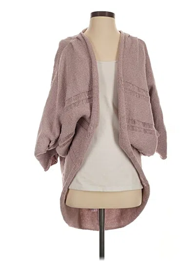 Pre-owned Calypso St Barth Wool Cardigan Sweater In Pink
