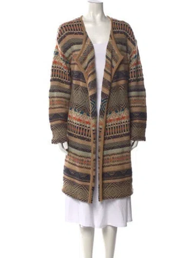 Pre-owned Calypso St Barth Wool Patterned Sweater In Multi