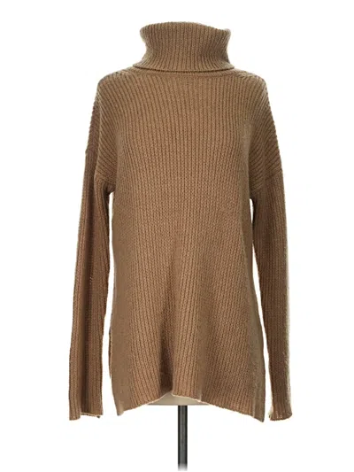 Pre-owned Calypso St Barth Wool Pullover Sweater In Tan