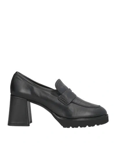 Calzaiuoli Toscani Woman Loafers Black Size 6 Leather