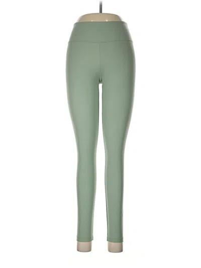 Pre-owned Calzedonia Active Pants In Green