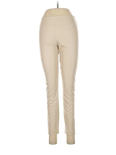 Pre-owned Calzedonia Active Pants In Ivory