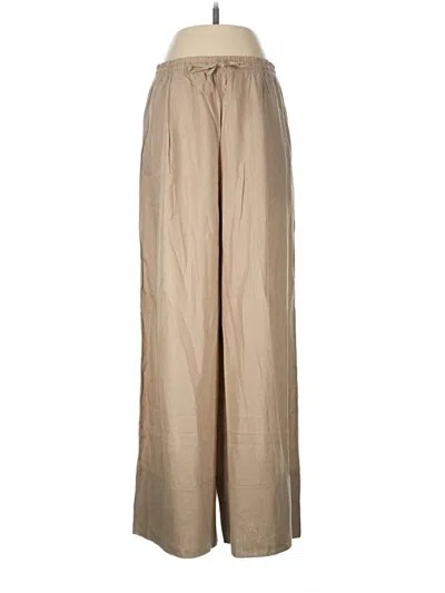Pre-owned Calzedonia Casual Pants In Tan