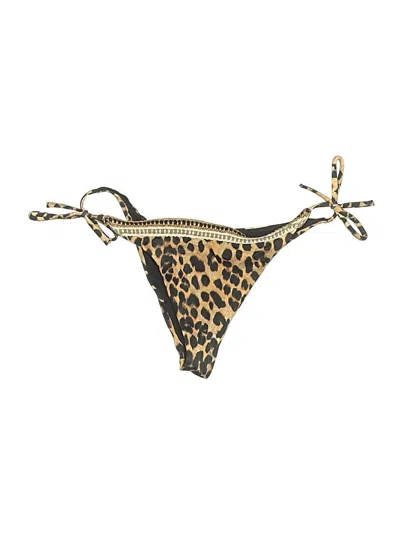 Pre-owned Calzedonia Swimsuit Bottoms In Tan