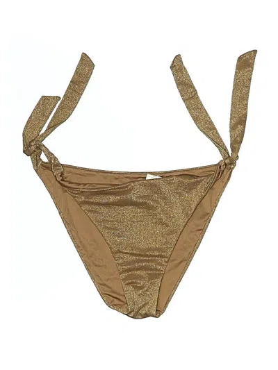 Pre-owned Calzedonia Swimsuit Bottoms In Tan