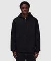 Camber Usa 231 12oz Zip Hoodie In Black
