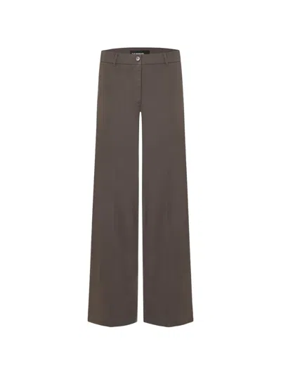 Cambio Adrienne Palazzo Pants In Brown
