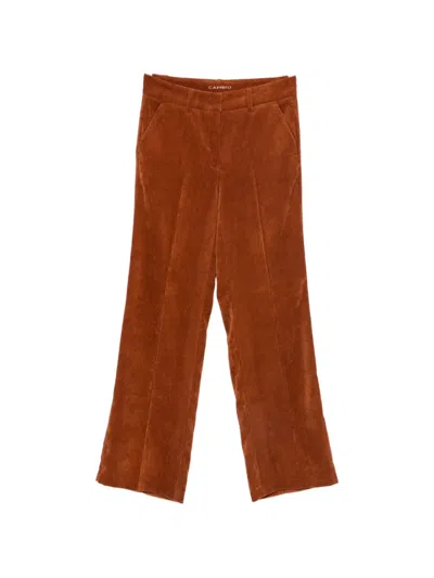 Cambio Amelie Corduroy Trousers In Brown