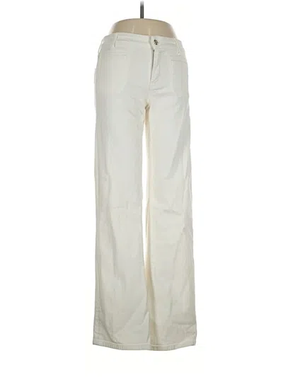 Pre-owned Cambio Casual Pants In Ivory