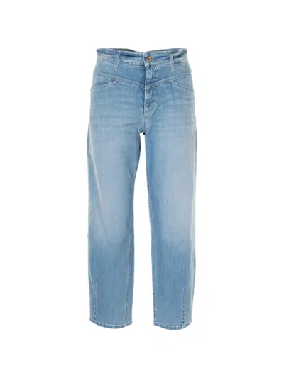 Cambio Elin Straight-leg Jeans In Blue