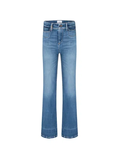 Cambio Fabienne Flared Jeans In Blue