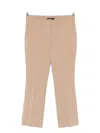 Cambio Farah Centre-seam Trousers In Neutral