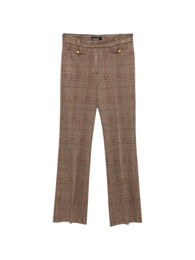 Cambio Fleur Trousers In Brown