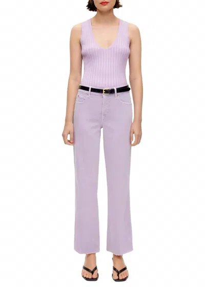 Cambio Francesca Jeans In Lavender In Purple