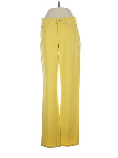 Pre-owned Cambio Jeans In Yellow