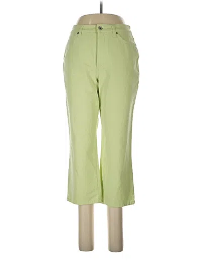 Pre-owned Cambio Jeggings In Green
