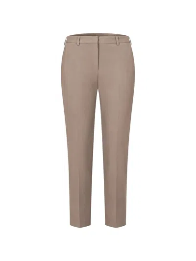 Cambio Krystal Slim-fit Trousers In Nude