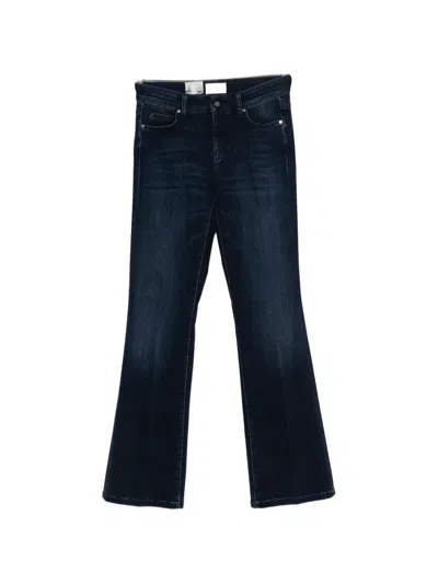 Cambio Paris Flared-leg Jeans In Blue