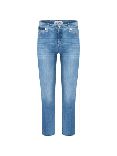 Cambio Piper Jeans In Blue