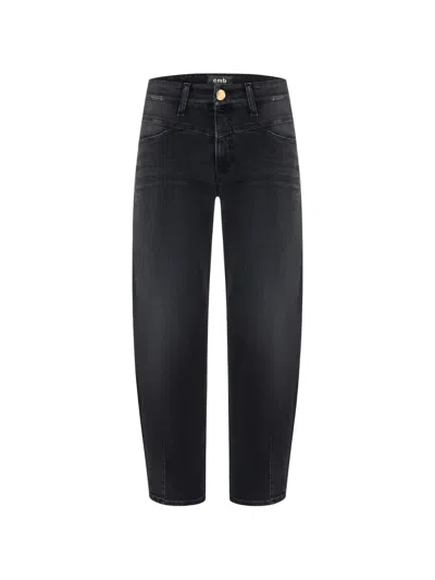 Cambio Straight-leg Jeans In Black