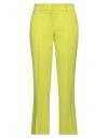 Cambio Woman Pants Lime Green Size 4 Polyester, Viscose, Cotton, Elastane