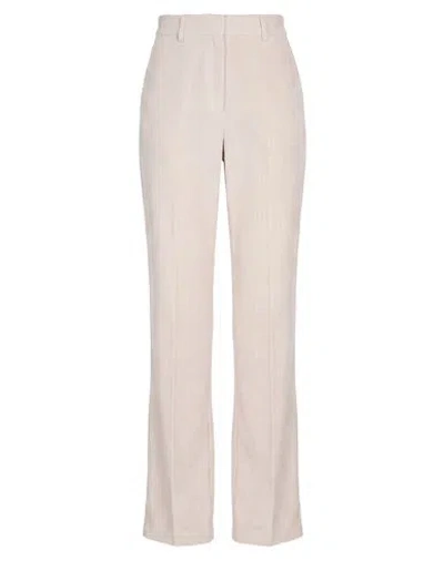 Cambio Woman Pants Beige Size 12 Polyester, Polyamide, Elastane In Neutral