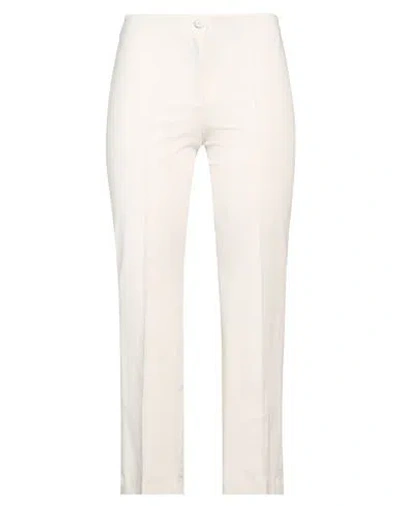 Cambio Woman Pants Beige Size 14 Polyamide, Colvera, Elastane In Multi