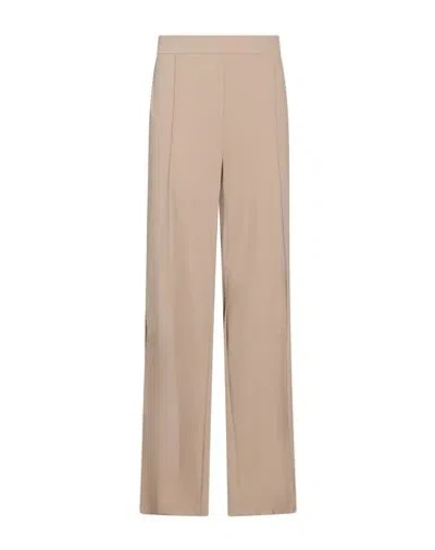 Cambio Woman Pants Beige Size 14 Polyamide, Elastane In Brown