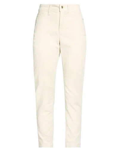 Cambio Woman Pants Beige Size Xs Cotton, Polyester, Elastane In Sand