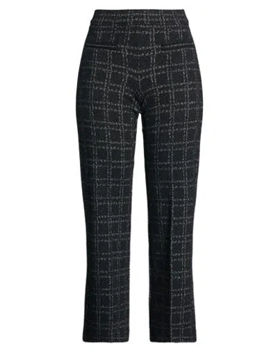 Cambio Woman Pants Black Size 10 Polyester, Cotton, Elastane In Blue