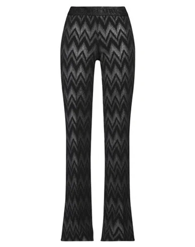 Cambio Woman Pants Black Size 10 Polyester, Modal, Elastane