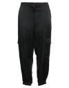 Cambio Woman Pants Black Size 16 Acetate, Viscose In Black