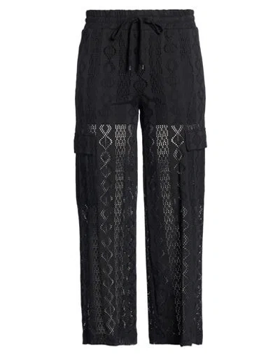 Cambio Woman Pants Black Size 6 Cotton, Elastane