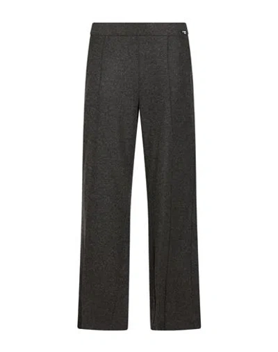 Cambio Woman Pants Charcoal Size 12 Polyester, Wool, Elastane
