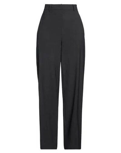 Cambio Woman Pants Charcoal Size 2 Polyester, Virgin Wool, Elastane In Grey