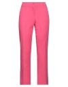 Cambio Woman Pants Fuchsia Size 4 Cotton, Elastane In Pink