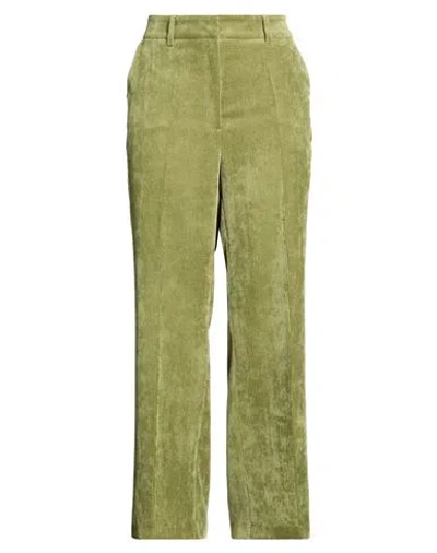Cambio Woman Pants Green Size 16 Polyester, Polyamide, Elastane