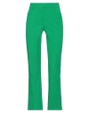 Cambio Woman Pants Green Size 2 Cotton, Elastane