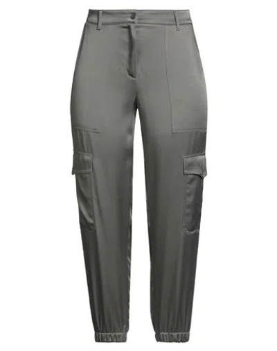 Cambio Woman Pants Grey Size 10 Acetate, Viscose In Gray