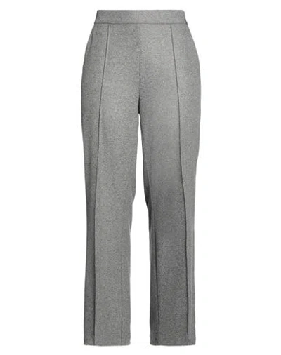 Cambio Woman Pants Grey Size 10 Polyester, Wool, Elastane