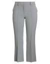 Cambio Woman Pants Grey Size 12 Polyester, Viscose, Cotton, Elastane In Gray
