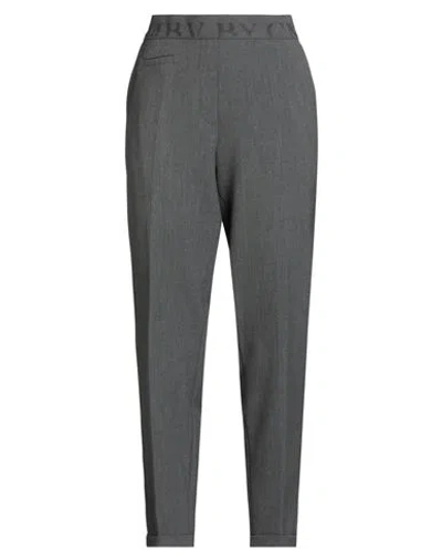 Cambio Woman Pants Grey Size 14 Polyester, Viscose, Cotton, Elastane In Gray