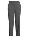 Cambio Woman Pants Grey Size 14 Polyester, Viscose, Cotton, Elastane In Brown
