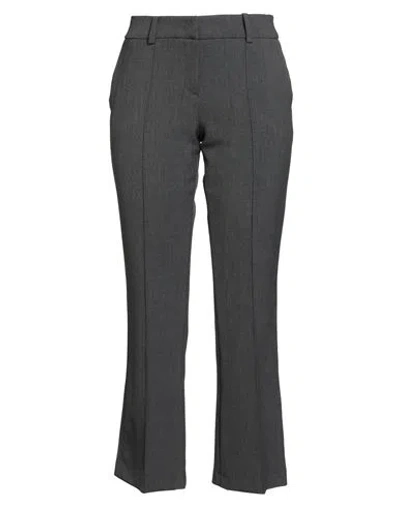 Cambio Woman Pants Grey Size 8 Polyester, Viscose, Cotton, Elastane In Gray