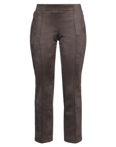 Cambio Woman Pants Lead Size 10 Polyester, Elastane In Grey